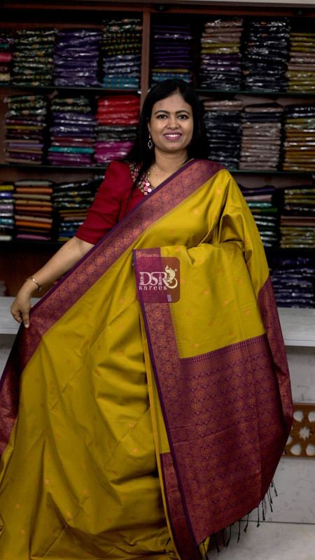 Kanchi Deepam Butta Soft Silk