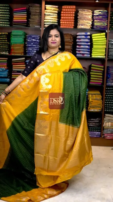 Semi Mysore Crepe Silk Saree