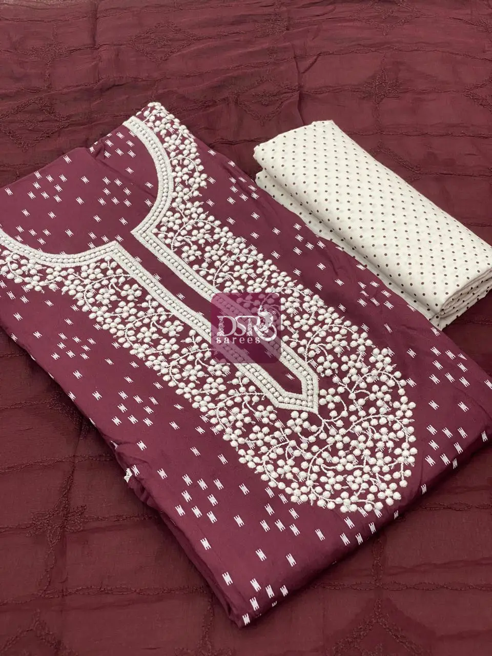 Rayon Chikankari Salwars