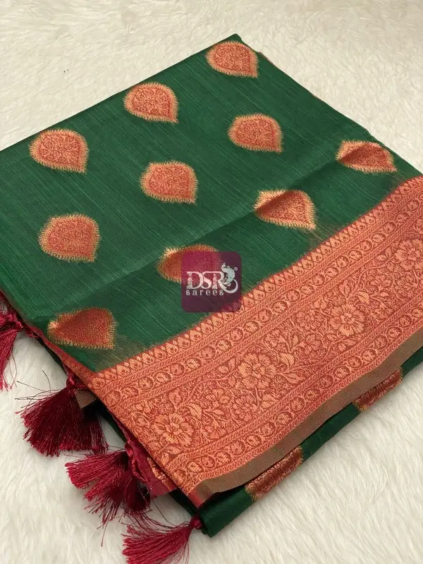 Banarasi Meena Cotton Saree