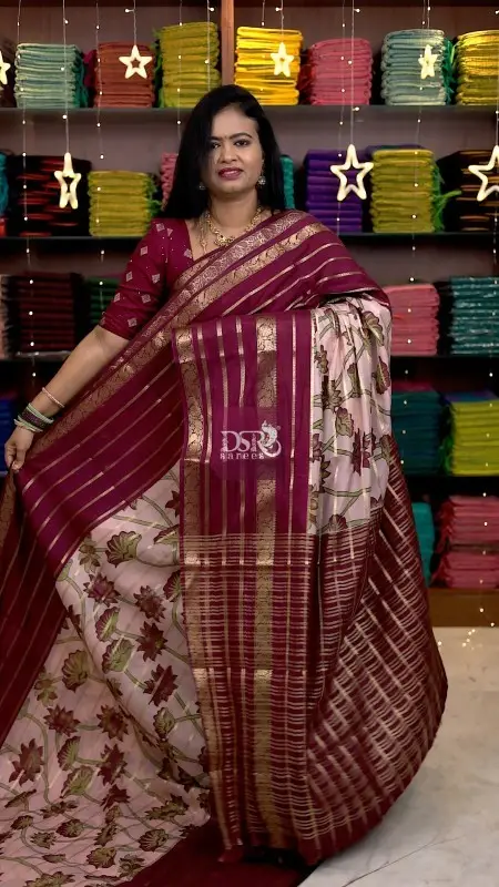 Kalamkari Viscose Georgette