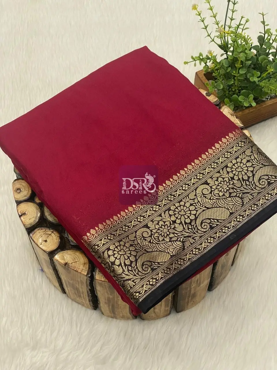 Premium Mysore Crepe Silk Sarees