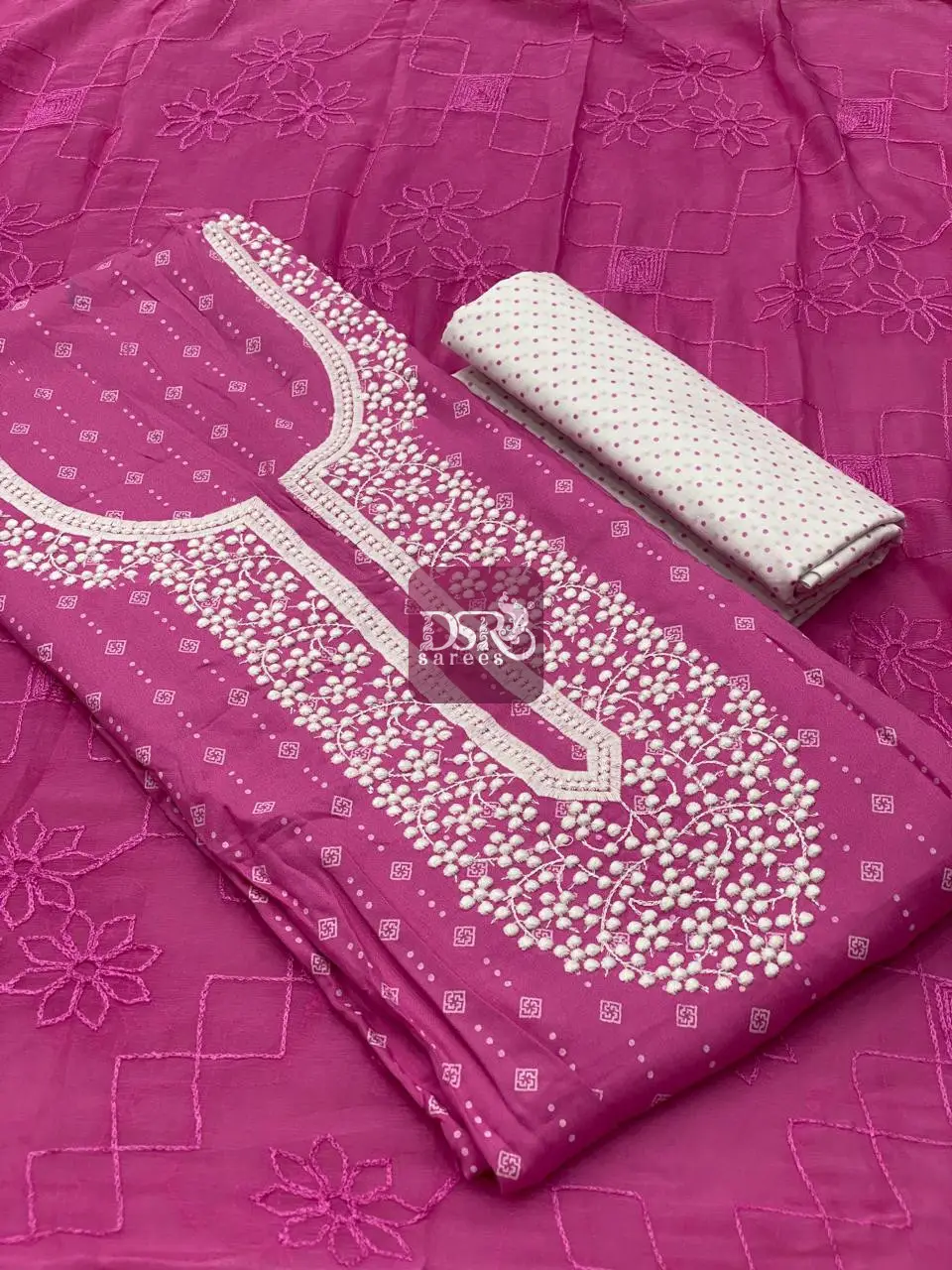 Rayon Chikankari Salwars