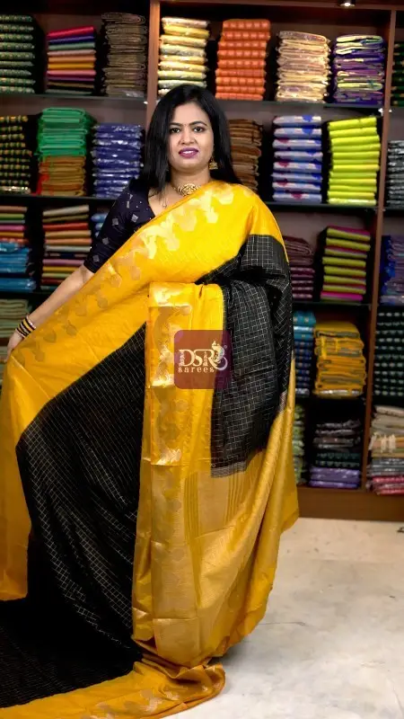 Semi Mysore Crepe Silk Saree