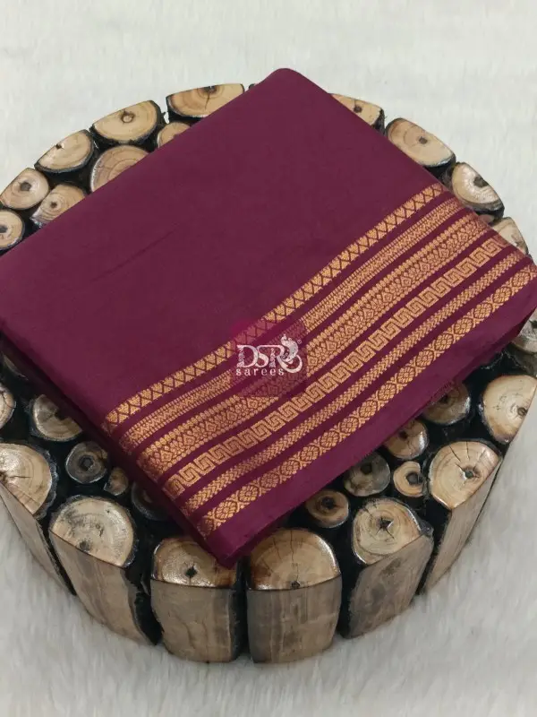 Self Mysore Silk Sarees