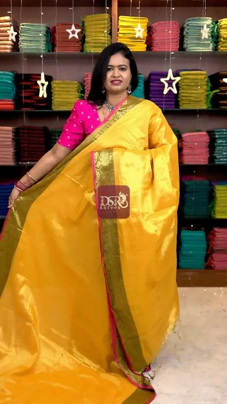 Printed Banarasi Tissue Sarees