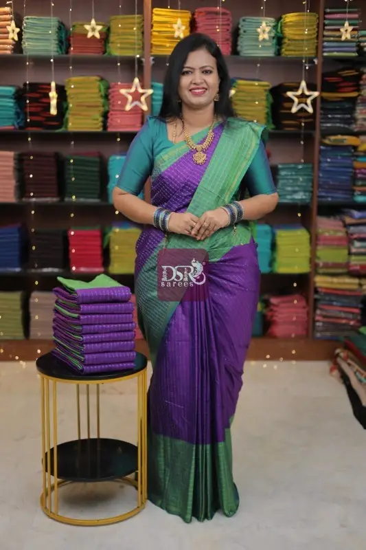 Arani Vairaooshi Bridal Soft Silk Saree