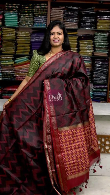 Raw Silk Patola Sarees