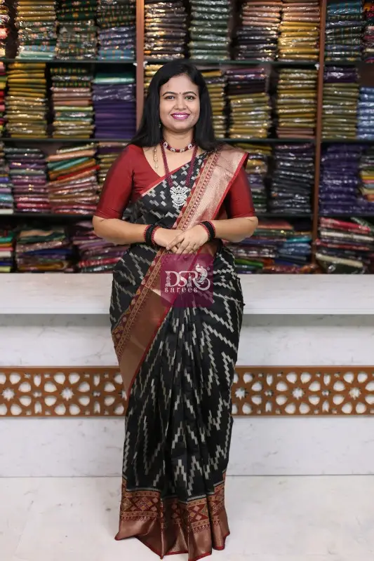 Pochampally Ikkat Soft Silk