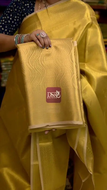 Gold Tissue Sarees