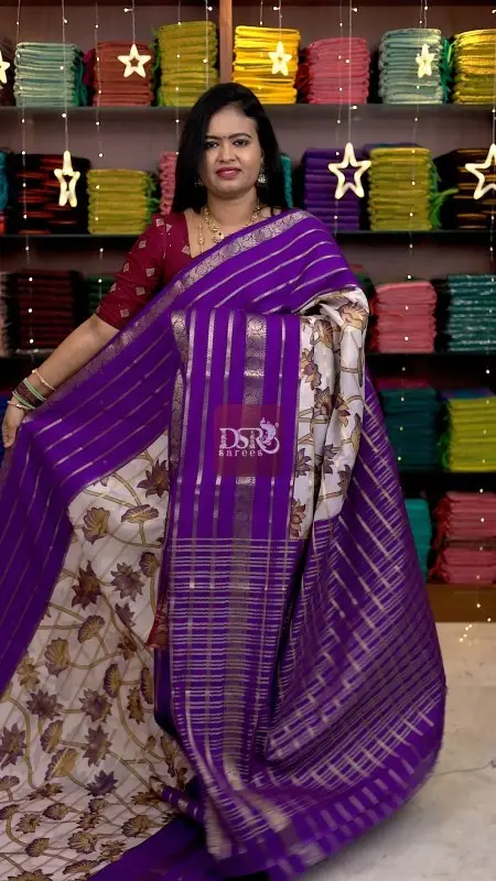 Kalamkari Viscose Georgette