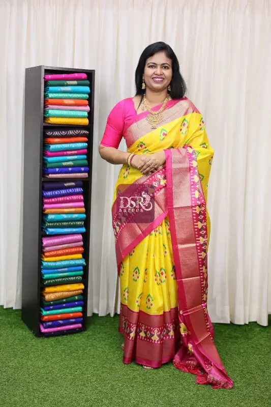 Patola Foil Printed Sarees