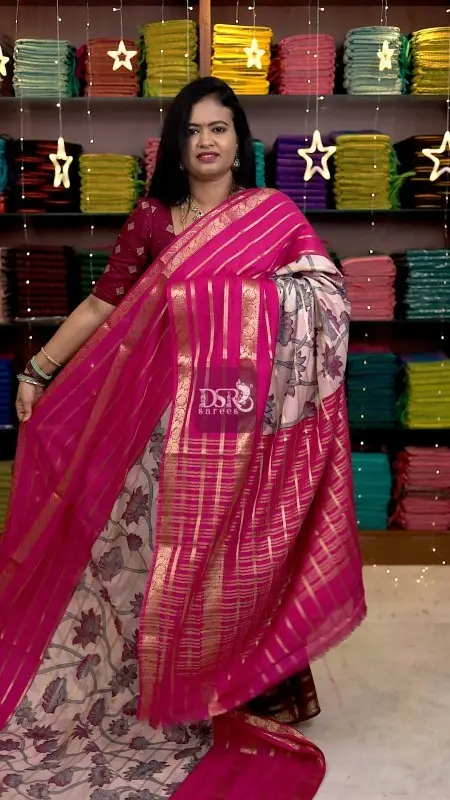 Kalamkari Viscose Georgette