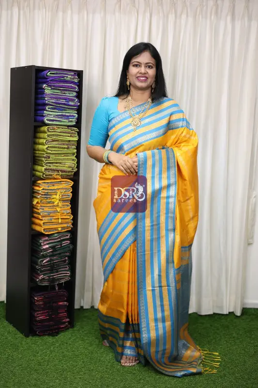 Premium Kanchi Rettepetta Sarees