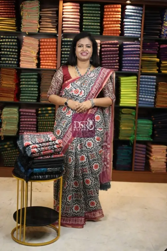 Chanderi Sico Sarees