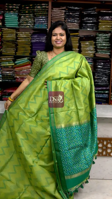 Raw Silk Patola Sarees