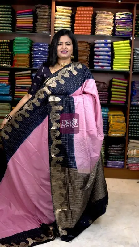 Semi Mysore Crepe Silk Saree