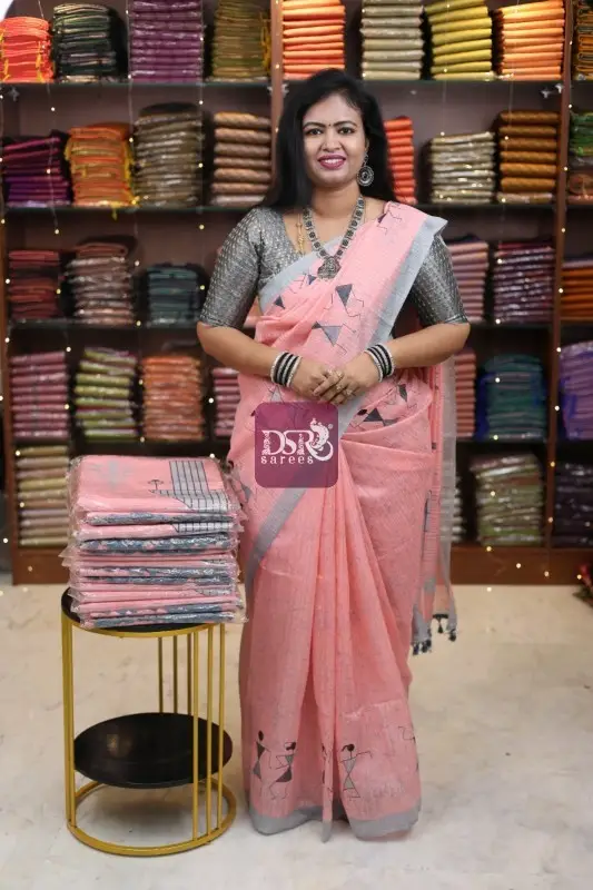 Jute Cotton Sarees - VOL5