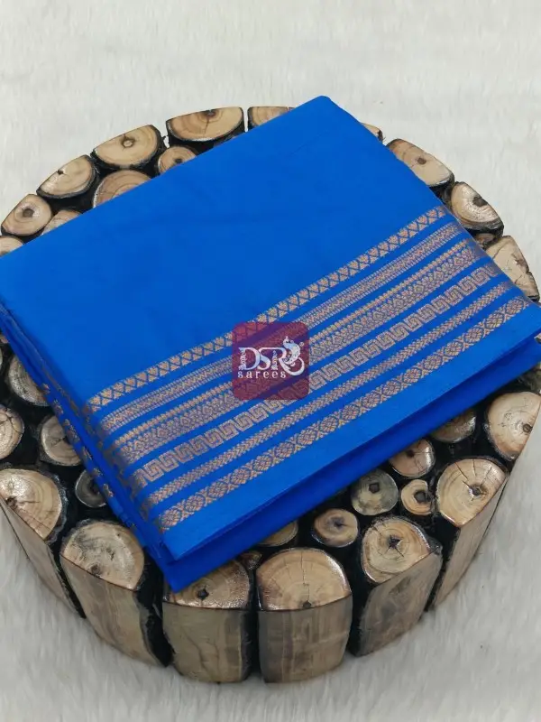 Self Mysore Silk Sarees