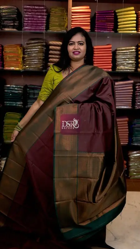 Kanchi Semi Silk Meena Butta Saree