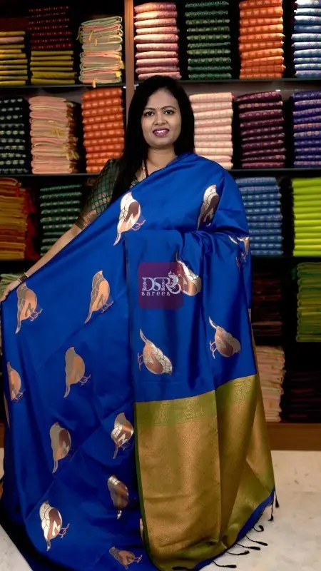 Digital 3Jari Soft Silk Sarees