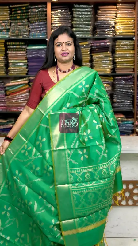 Pochampally Ikkat Soft Silk