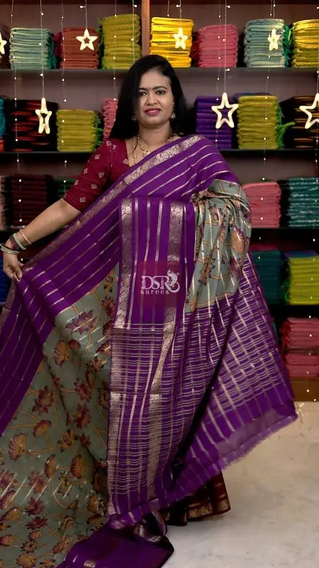 Kalamkari Viscose Georgette