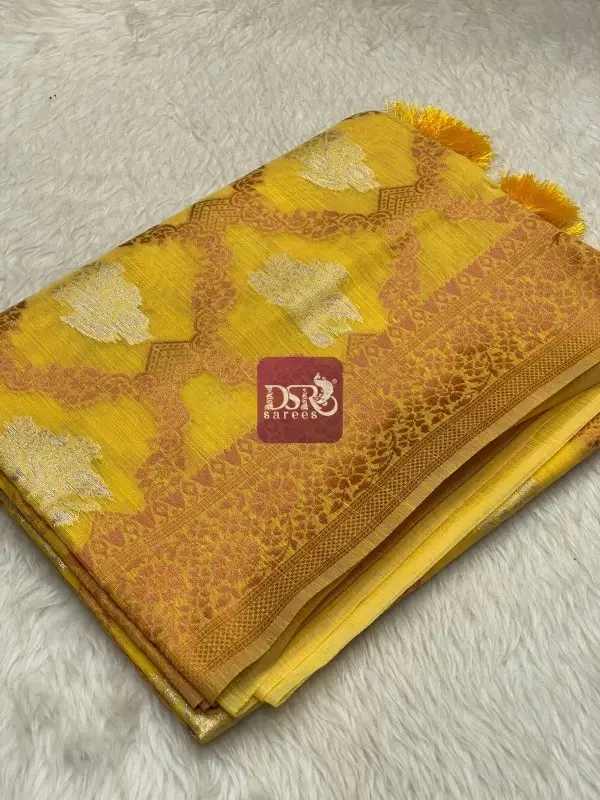 Banarasi Meena Cotton Saree