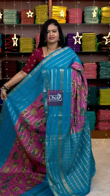 Kalamkari Viscose Georgette