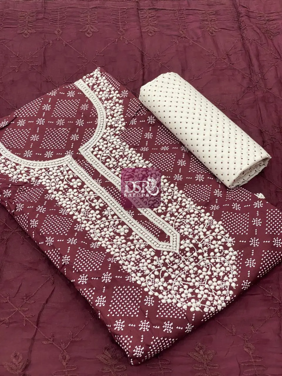 Rayon Chikankari Salwars