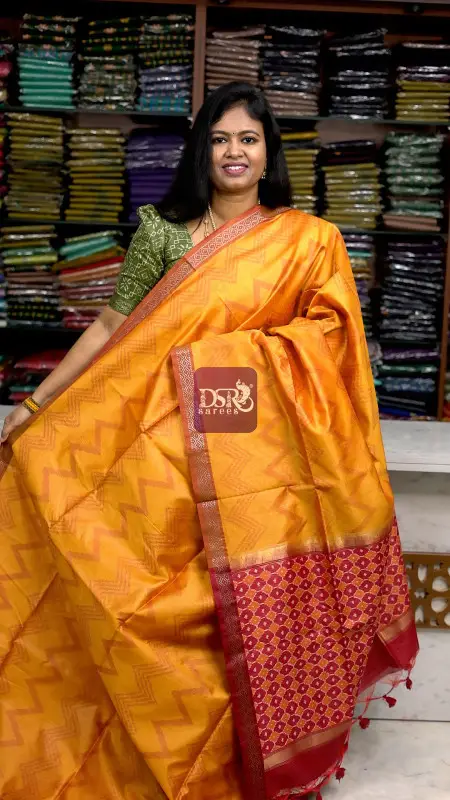 Raw Silk Patola Sarees