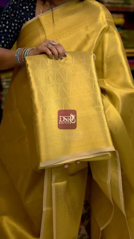 Gold Tissue Sarees