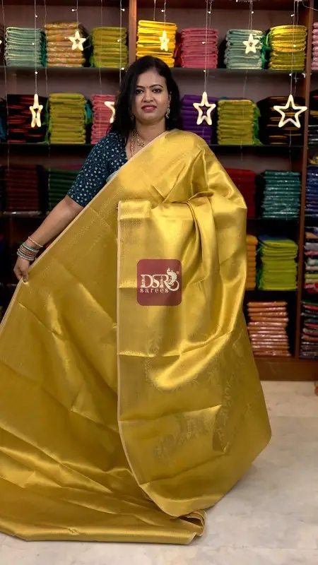 Gold Tissue Sarees