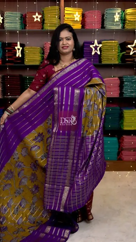 Kalamkari Viscose Georgette