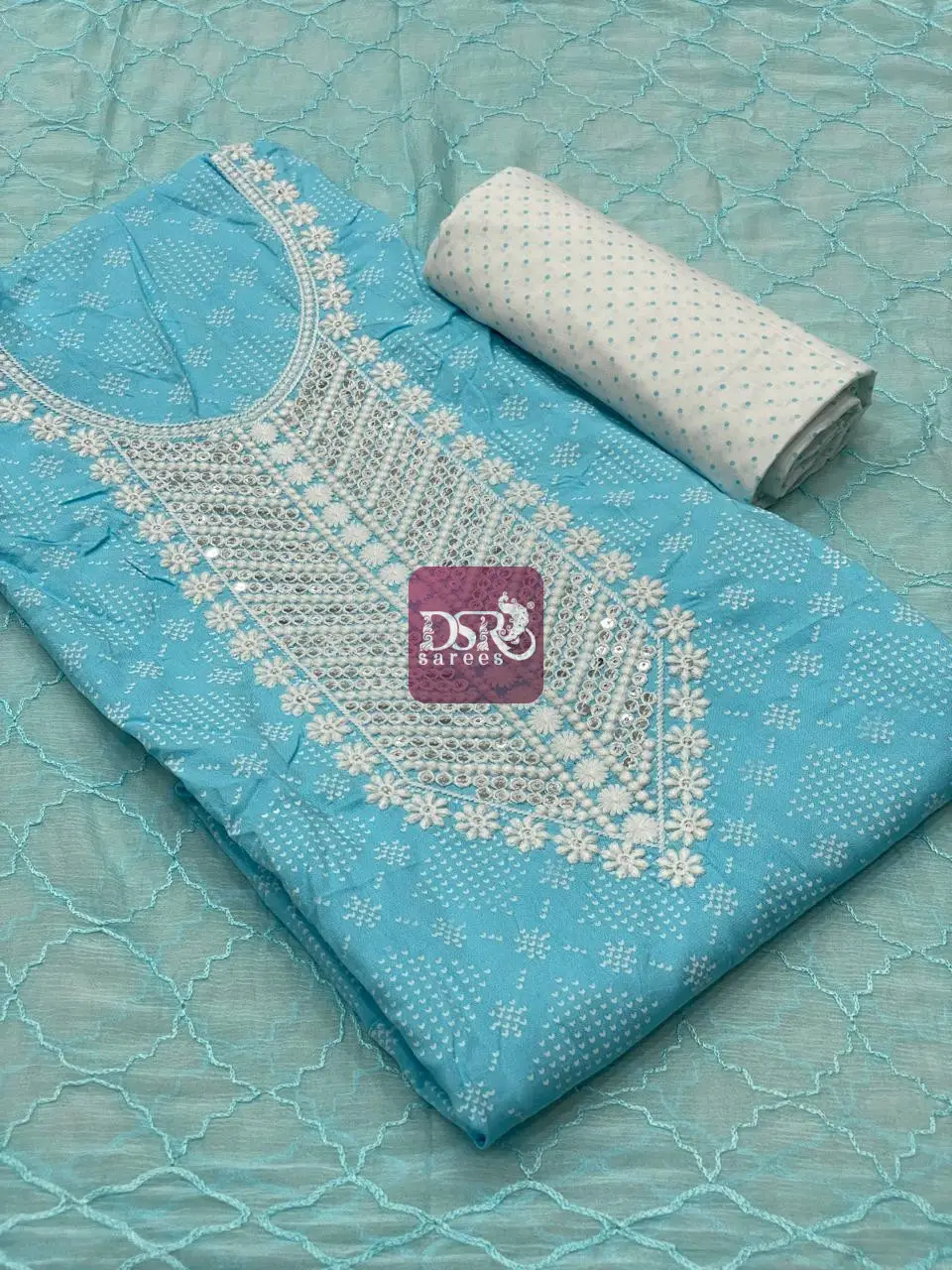 Rayon Chikankari Salwars