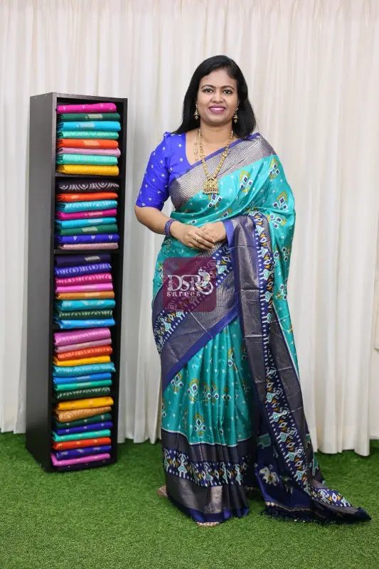 Patola Foil Printed Sarees