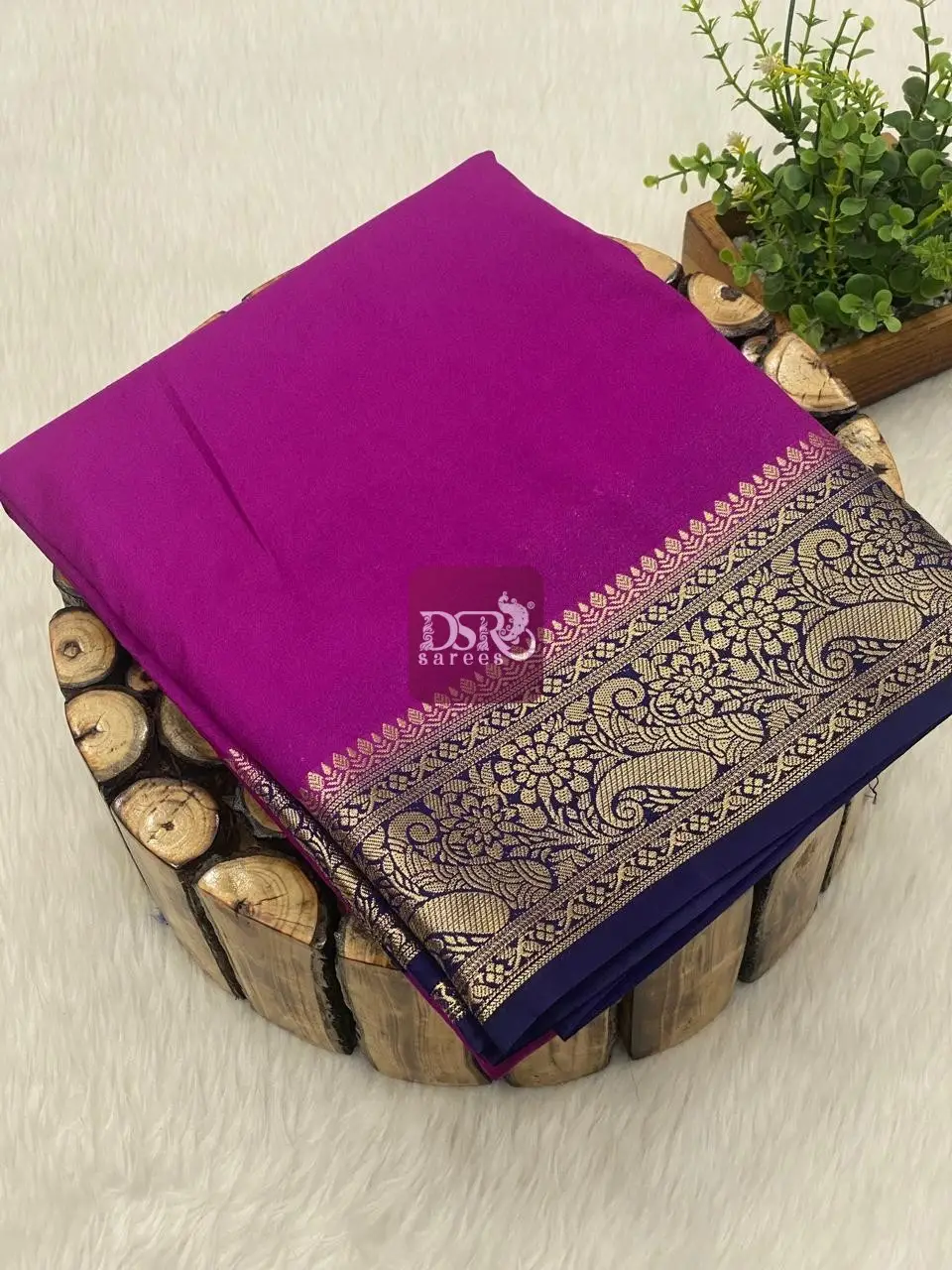 Premium Mysore Crepe Silk Sarees