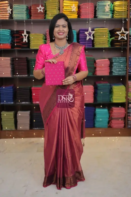 Printed Banarasi Tissue Sarees