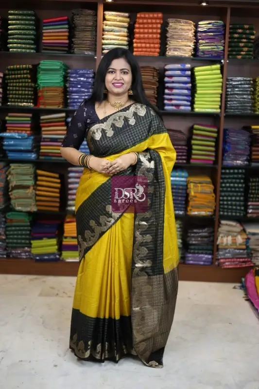 Semi Mysore Crepe Silk Saree