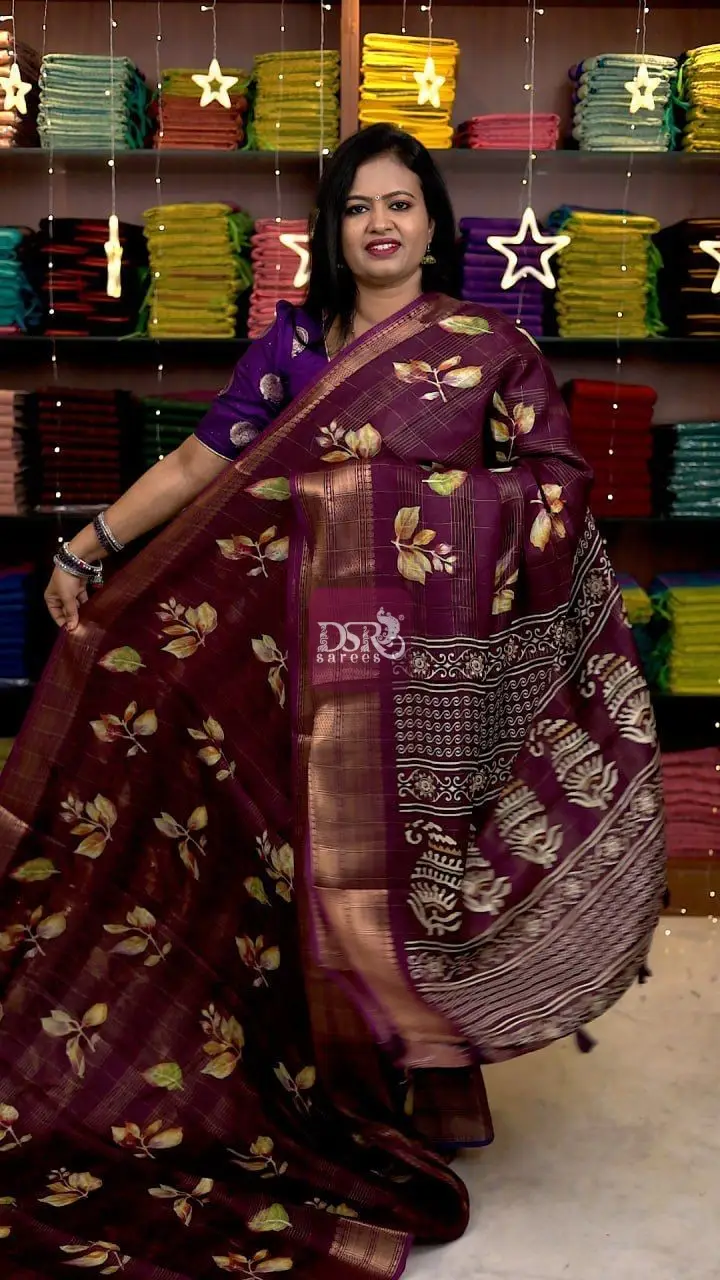 Tissue Dola Sarees - VOL1